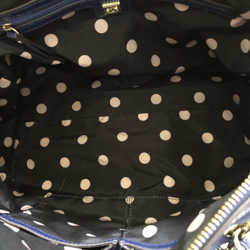 💕Host Pick - Anne Klein Top Zipper Satchel w/GoldTone Accents & Double Handles - Picture 8 of 9